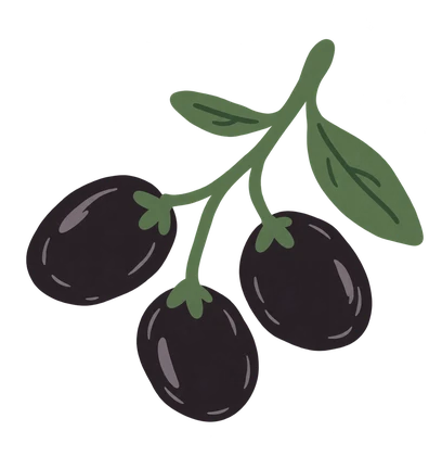 Aceitunas, ilustración de El Cresol
