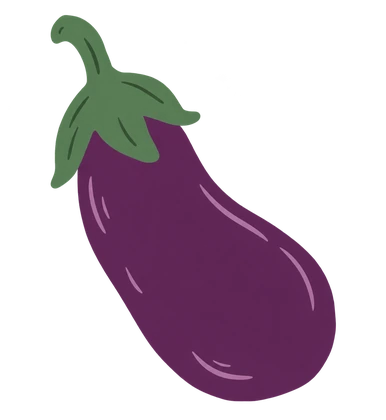 Berenjena, ilustración de El Cresol