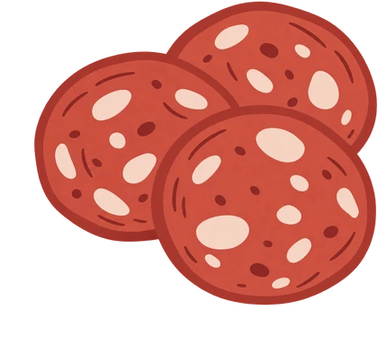 Salami, ilustración de El Cresol